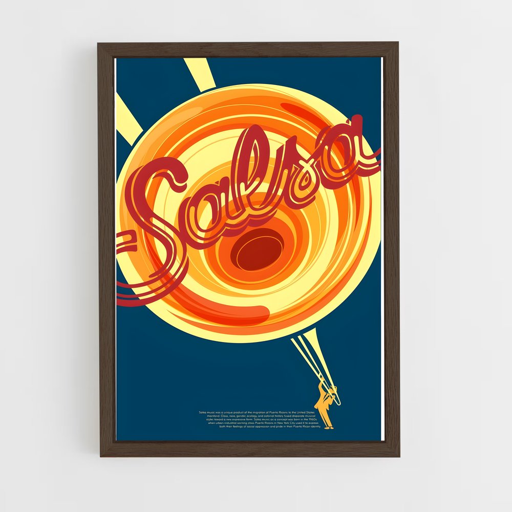 Poster Fiesta ensoleillée – affiche Danse (vue 5)